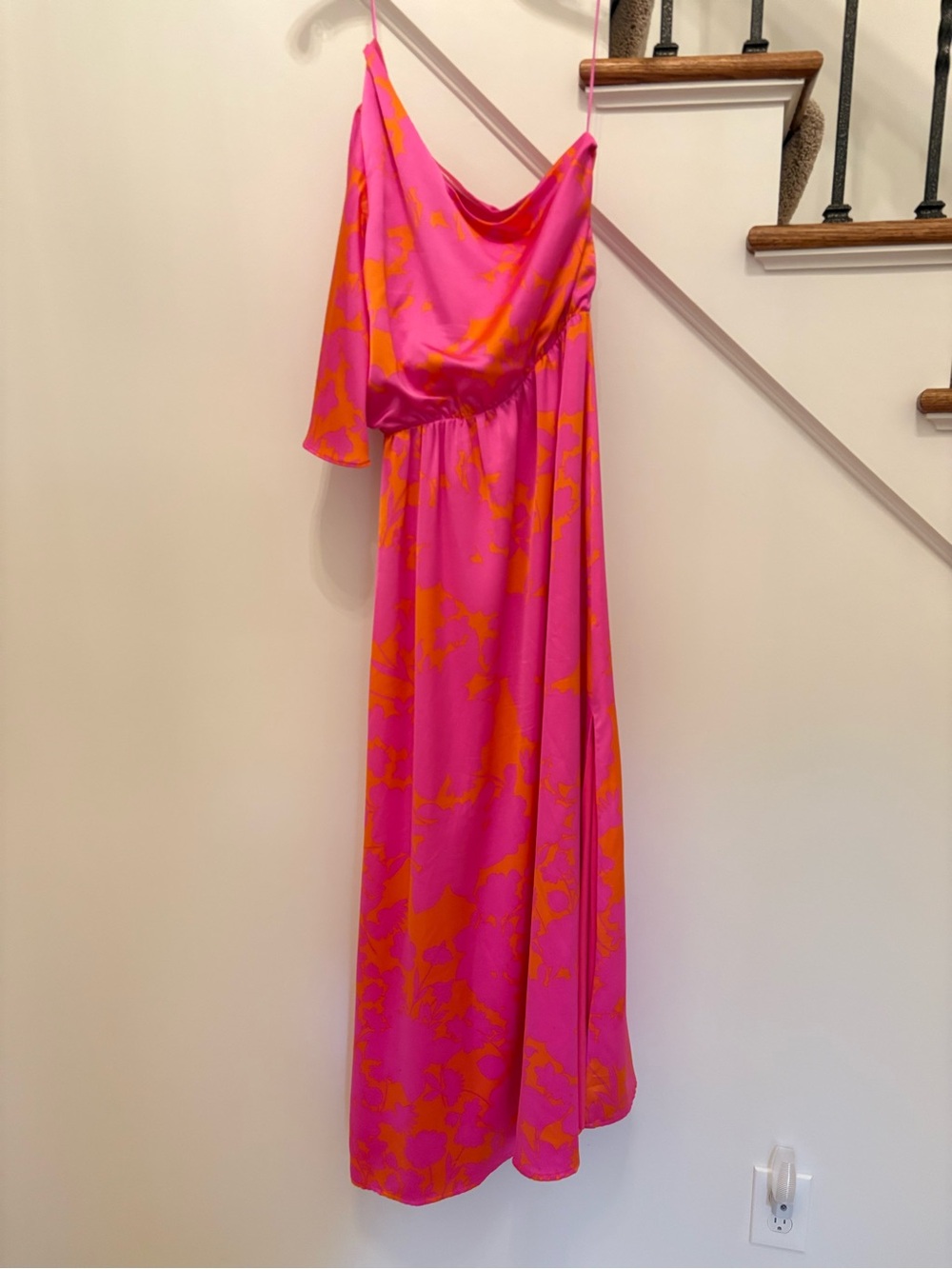 Sugarlips Lava Flow One-Shoulder Maxi